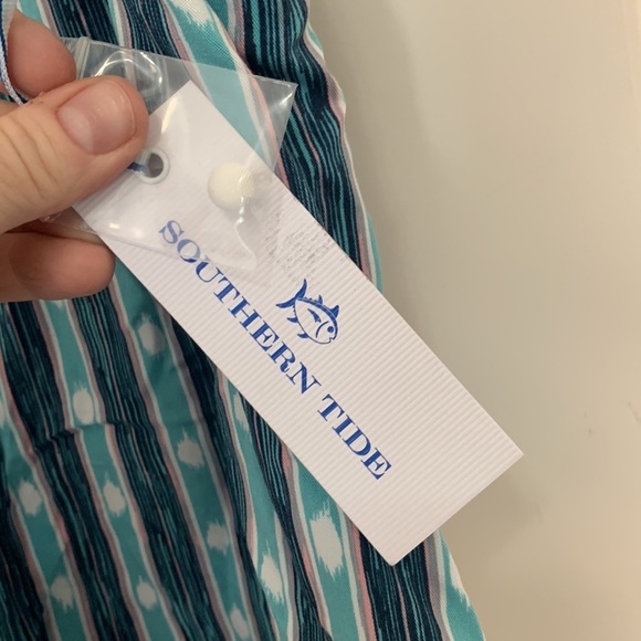 Southern Tide Sleeveless Top with buttons and lace on the back  sz S NWT - Picture 4 of 9